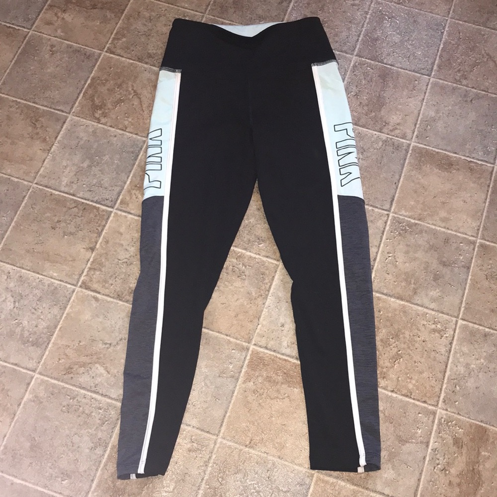 Victoria secrets pink multi colored leggings